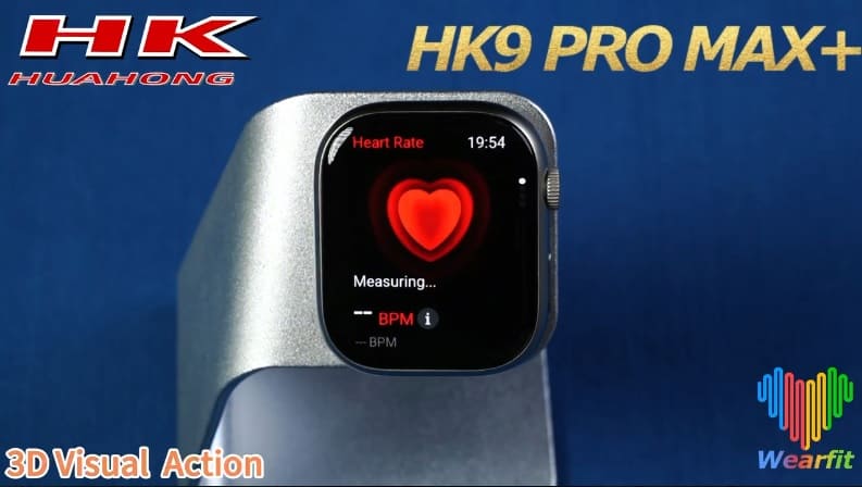نقد و بررسی ساعت هوشمند HK9 Pro Max Plus - سنسور ضربان قلب