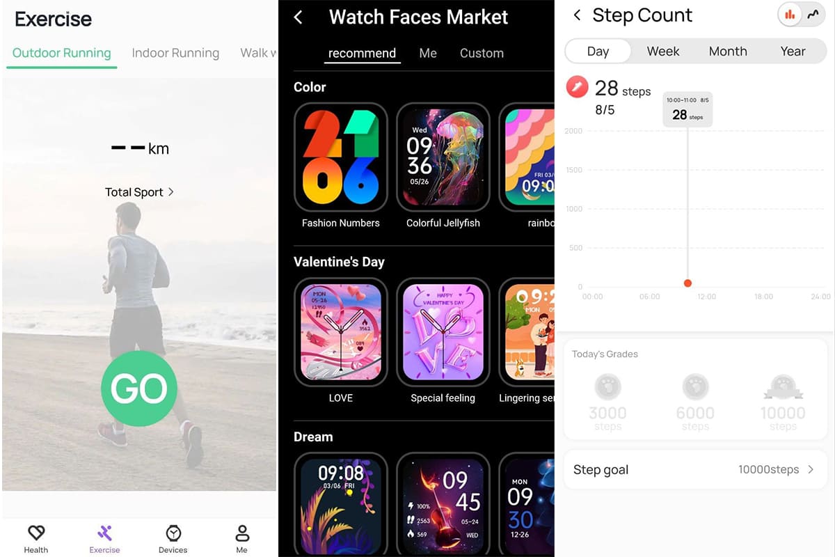 پایش خواب و وضعیت سلامتی در برنامه Micro Watch